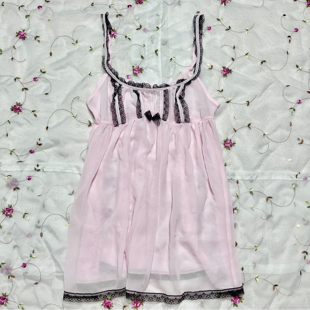 Vintage Victoria Secret Babydoll Lace Top